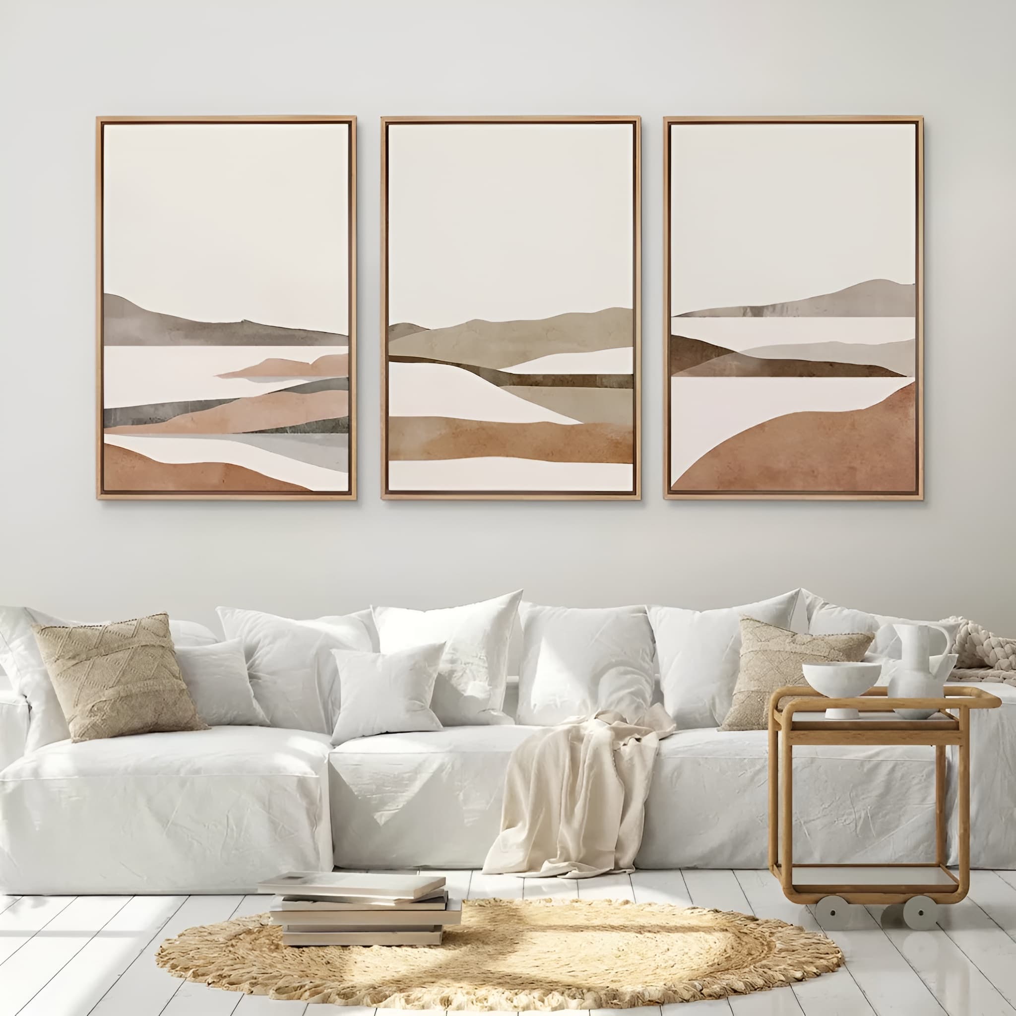 Modern cozy therapy space